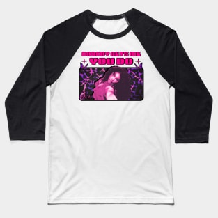 SZA - Nobody Gets Me You Do - Vintage Y2K Style Baseball T-Shirt